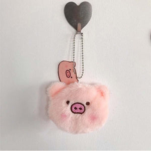 Piggy Plush Keychain Pendant