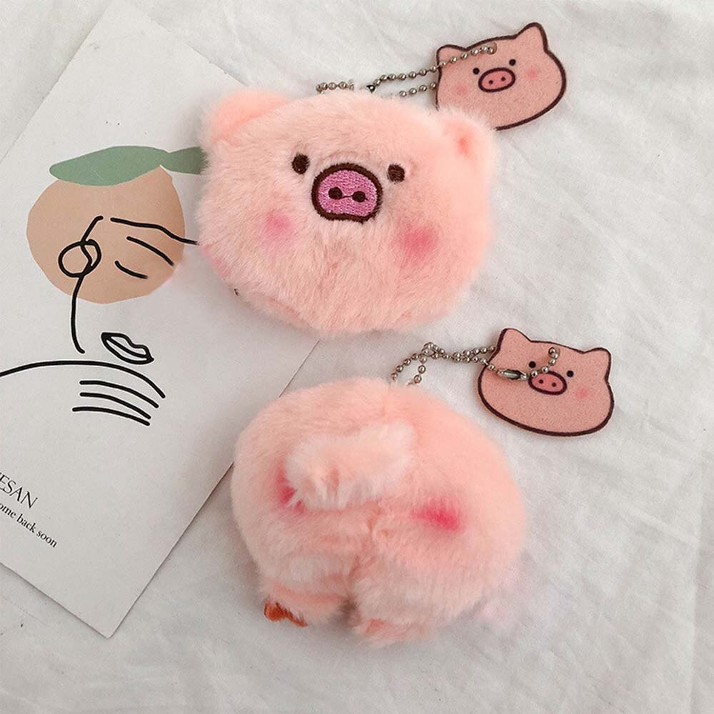 Piggy Plush Keychain Pendant