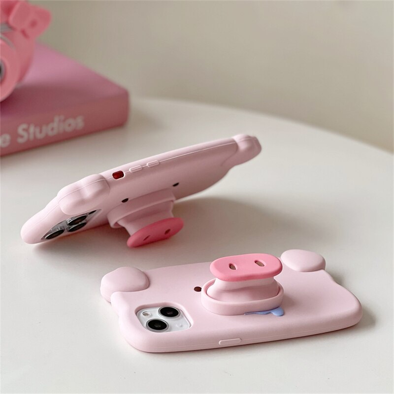 3D Piggy Snout Phone Case